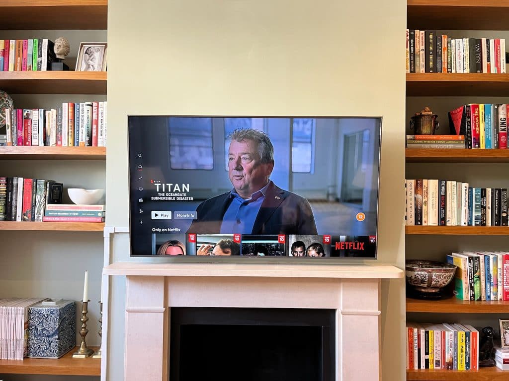 Fireplace TV Mounting
