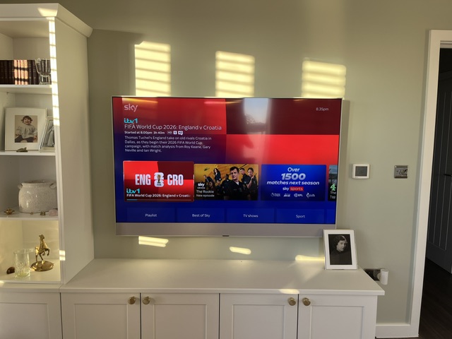 Sky Glass mounting London