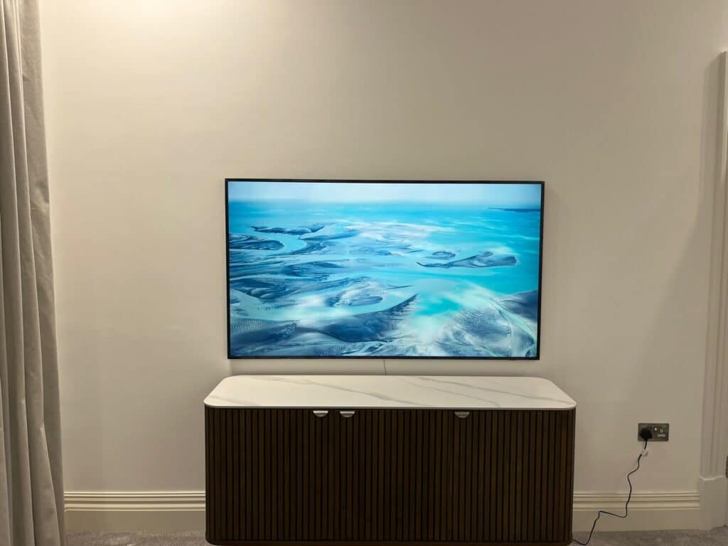 65" Samsung Frame TV Mounted in Bromley, BR1, South East London