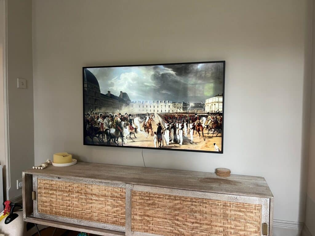 55" Samsung Frame TV Mounted in Putney, SW15, South West London