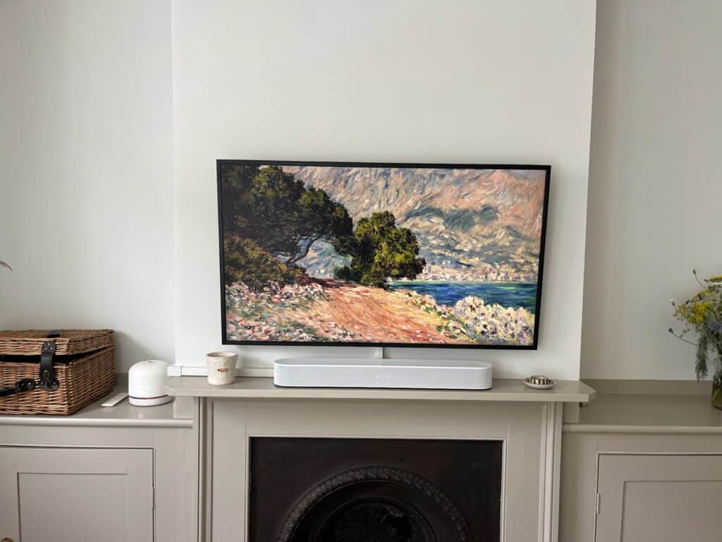 43" Samsung Frame TV Mounted in St John's Wood, NW8 London