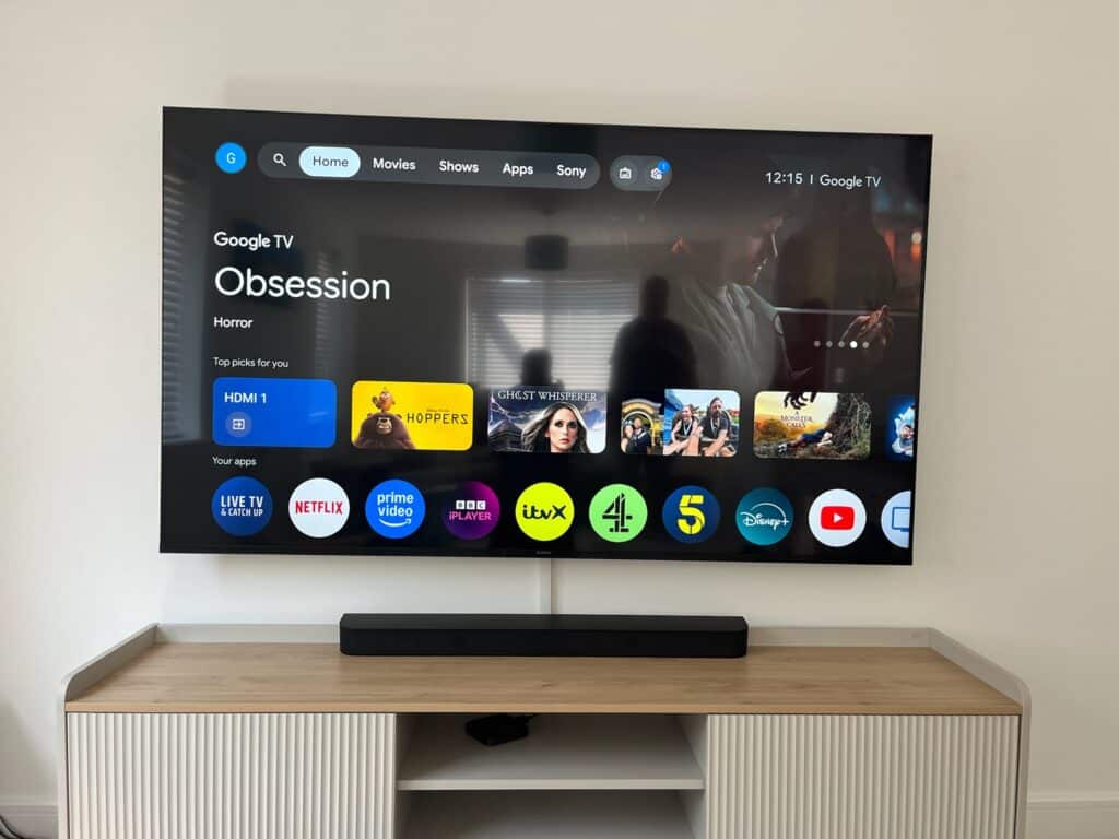 65" LG TV Mounted in Bayswater, W2 London
