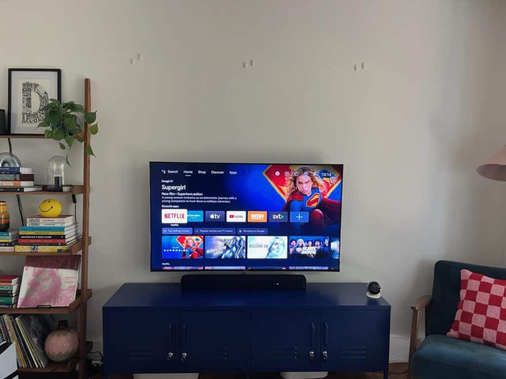 55" Sony TV Mounted in Brockley, SE4 London
