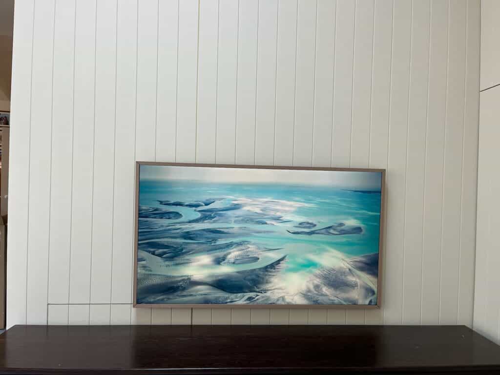 55" Samsung Frame TV Mounted in Crystal Palace, SE19 London