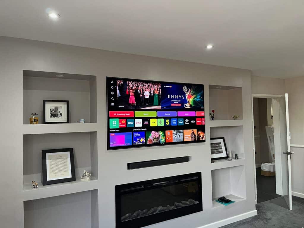 65" LG OLED evo G6 TV Mounted in Battersea, SW11 London