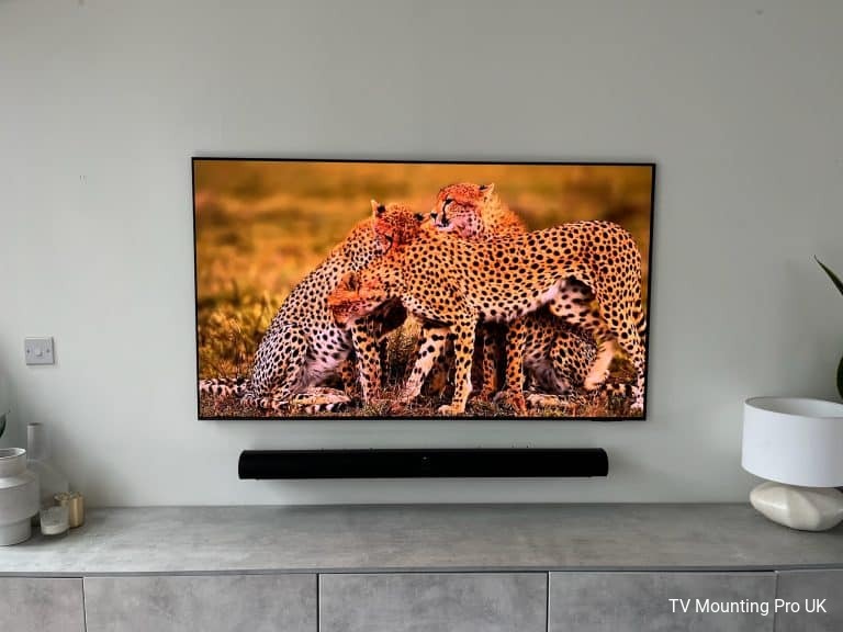 Soundbar installation